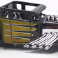 Hot Wheels 2009 - Collector # 050/190 - SUPER Treasure Hunts 08/12 - Bone Shaker - Spectraflame Gold with Black Scallops - Real Riders - USA Card