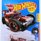 Hot Wheels 2016 - Collector # 007/250 - HW Race Team 7/10 - New Models - Bone Speeder - Red / Hot Wheels Livery - USA Card