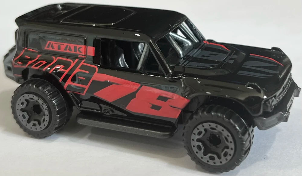 Hot Wheels 2023 - Collector # 225/250 - HW Hot Trucks 08/10 - Ford Bronco R - Black - IC