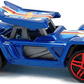 Hot Wheels 2016 - Collector # 004/250 - HW Race Team 4/10 - Bull Whip - Blue - USA 'Showdown' Card