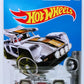 Hot Wheels 2017 - Collector # 273/365 - Super Chromes 4/10 - Bull Whip - Chrome Body / Red Interior - USA Card