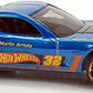 Hot Wheels 2015 - Collector # 131/250 - HW Race / HW Race Team - C6 Corvette - Blue  Metalflake - International 'Showdown' Card