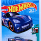 Hot Wheels 2018 - Collector # 056/365 - Tooned 3/5 - C6 Corvette (Tooned) - Blue - USA 50th Card