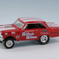 Hot Wheels 2018 - Premium / Car Culture / Drag Strip Demons 2/5 - '63 Chevy Nova - Red / II Much II Soon - Metal/Metal & Real Riders