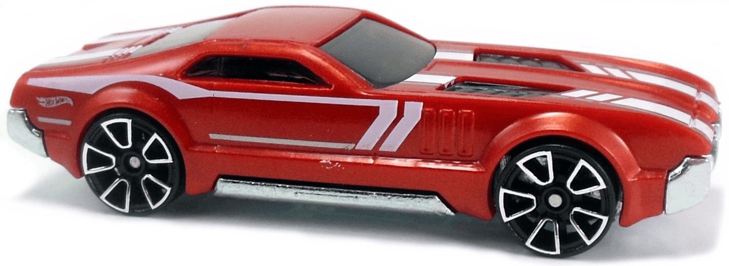 Hot Wheels 2017 - Collector # 170/365 - Muscle Mania 9/10 - CCM Country Club Muscle - Red - USA Card