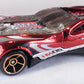 Hot Wheels 2006 - Collector # 120 - Mail-In Promo / Track Aces 10/12 - CUL8R - Spectraflame Red - Faster Than Ever Wheels - USA Card