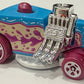 Hot Wheels 2026 - Collector # 082/250 - Sweet Rides 3/5 - Birthday Burner - Blue - White 5 Spokes Wheels - USA '2026' Card