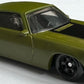 Hot Wheels 2025 - Silver Series / Theme / Fast & Furious: Villians 4/5 - 1973 Chevy Camaro - Olive Drab - S5 Wheels - Walmart Exclusive - NEW Casting!