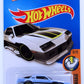 Hot Wheels 2016 - Collector # 126/250 - Muscle Mania 6/10 - Camaro Z28 - Pearl Blue / Black & Yellow Stripes - PR5 Wheels - USA 'Showdown' Card