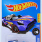 Hot Wheels 2016 - Collector # 005/250 - HW Race Team 5/10 - Carbonic - Blue - USA 'Showdown' Card