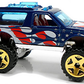 Hot Wheels 2020 - Stars & Stripes Series 5/10 - Chevy Blazer 4x4 - Blue - Walmart Exclusive