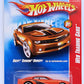 Hot Wheels 2008 - Collector # 077/196 - Web Trading Cars 01/24 - Chevy Camaro Concept - Orange - PR5 Wheels - USA Card