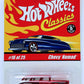 Hot Wheels 2005 - Classics Series 1 # 16/25 - Chevy Nomad - Spectraflame Red - White Interior - 5 Spokes with White Walls - Metal/Metal