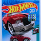 Hot Wheels 2018 - Collector # # 030/365 - Tooned 2/5 - Chrysler 300C (Blings) - Red - USA 50th Card with Factory Set Sticker