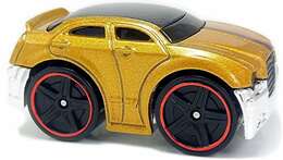 Hot Wheels 2018 - Collector # # 156/365 - Tooned 2/5 - Chrysler 300C (Blings) - Gold  - International Card