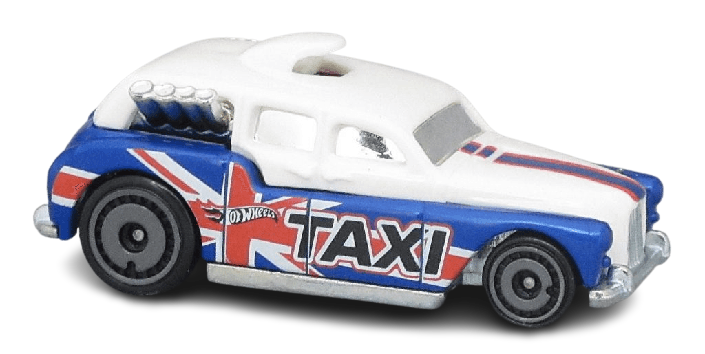 Hot Wheels 2022 Collector 102 250 HW Metro 10 10 Cockney Cab II White TAXI SC