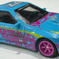 Hot Wheels 2025 - Premium / Car Culture / Silhouettes 4/5 - Mazda RX7 FC Pandem - Sky Blue - Metal/Metal & Real Riders