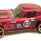 Hot Wheels 2010 - Collector # 130/240 - Faster Than Ever 2/10 - Corvette Grand Sport - Red / #63 with various Racing Decals - FTE Wheels - USA Card