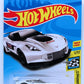 Hot Wheels 2018 - Collector # 027/365 - HW Speed Graphics 1/10 - Corvette C7.R - White / Summit Racing Equipment - International Card
