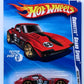 Hot Wheels 2010 - Collector # 130/240 - Faster Than Ever 2/10 - Corvette Grand Sport - Red / #63 with various Racing Decals - FTE Wheels - USA Card