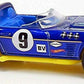 Hot Wheels 2015 - Collector # 179/250 - HW Race / Track Aces / New Models - Corvette Grand Sport Roadster - Blue / #9 - USA 'Showdown' Card