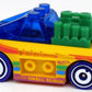 Hot Wheels 2021 - Collector # 131/250 - Experimotors # 10/10 - New Models - Custom Small Block - Yellow - White on Purple AeroDisc Wheels - Blue Windows - Red Metal Base - Green Engine - USA Card