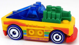Hot Wheels 2021 - Collector # 131/250 - Experimotors # 10/10 - New Models - Custom Small Block - Yellow - White on Purple AeroDisc Wheels - Blue Windows - Red Metal Base - Green Engine - USA Card