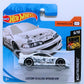 Hot Wheels 2018 - Collector # 213/365 - Nightburnerz 6/10 - Custom '01 Acura Integra GSR - White - International Short Card