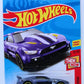 Hot Wheels 2018 - Collector #  199/365 - Then And Now 9/10 - Custom '15 Ford Mustang - Lavender - International Card