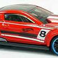 Hot Wheels 2018 - Collector #  096/365 - Then And Now 9/10 - Custom '15 Ford Mustang - Red - USA 50th Card