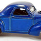 Hot Wheels 2009 - Collector # 025/190 - New Models 25/42 - Custom '41 Willys Coupe - Metallic Blue - USA Card