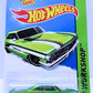 Hot Wheels 2014 - Collector # 250/250 - HW Workshop / Performance - Custom '64 Galaxie 500 - Metallic Green / Crower Cams - NO Roll Bar - USA 'Showdown' Card