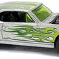 Hot Wheels 2018 - Collector # 128/365 - HW Flames 5/10 - ZAMAC 012 - Custom '67 Pontiac Firebird - ZAMAC - Walmart Exclusive - USA 50th Card