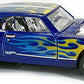 Hot Wheels 2018 - Collector # 128/365 - HW Flames 5/10 - Custom '67 Pontiac Firebird - Blue - USA 50th Card with Factory Set Sticker
