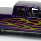 Hot Wheels 2011 - Collector # 092/244 - Heat Fleet 2/10 - Customized C3500 - Purple / Flames - USA