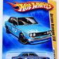 Hot Wheels 2009 - Collector # 037/190 - New Models 37/42 - Datsun Bluebird 510 - Blue - OH5SP Wheels - USA Card