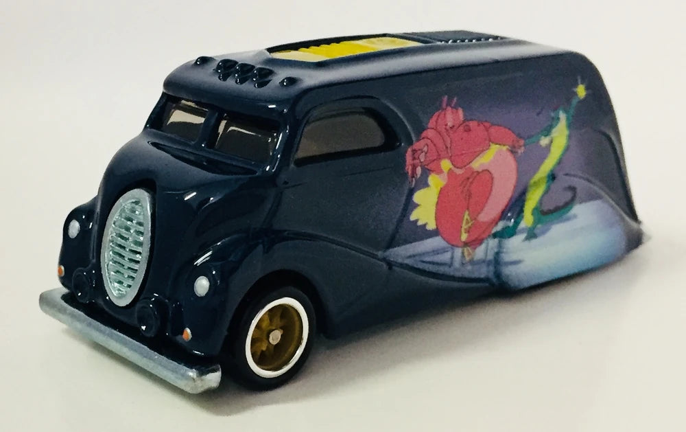 Hot Wheels 2018 - Premium / Pop Culture / Walt Disney 2/5 - Deco Delivery - Dark Blue / Fantasia - Metal/Metal & Real Riders