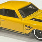 Hot Wheels 2025 - Collector # 208/250 - Muscle Mania 5/10 - '69 Dodge Coronet Superbee - Yellow / Black Accents - USA Card