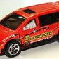 Hot Wheels 1999 - Collector # 1026 - Dodge Caravan - Metallic Orange - USA Blue Car Card