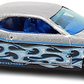Hot Wheels 2012 - Collector # 153/247 - Heat Fleet 03/10 - Dodge Challenger Concept - Gray - Black, White and Blue Tampos - K-Mart Exclusive - USA