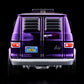 Hot Wheels 2024 - HWC/RLC Exclusive - Dodge Tradesman - Spectraflame Purple - Metal/Metal - Real Riders - Opening Doors - Acrylic Display Case