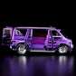 Hot Wheels 2024 - HWC/RLC Exclusive - Dodge Tradesman - Spectraflame Purple - Metal/Metal - Real Riders - Opening Doors - Acrylic Display Case