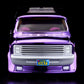 Hot Wheels 2024 - HWC/RLC Exclusive - Dodge Tradesman - Spectraflame Purple - Metal/Metal - Real Riders - Opening Doors - Acrylic Display Case