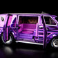 Hot Wheels 2024 - HWC/RLC Exclusive - Dodge Tradesman - Spectraflame Purple - Metal/Metal - Real Riders - Opening Doors - Acrylic Display Case
