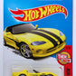 Hot Wheels 2017 - Collector # 281/365 - Then And Now 9/10 - Dodge Viper RT/10 - Yellow -  USA Card