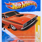 Hot Wheels 2011 - Collector # 012/244 - New Models 12/50 - Green Lantern: '71 Dodge Challenger - Orange - USA 'Green Lantern' Card