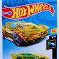 Hot Wheels 2018 - Collector # 177/365 - X-Raycers 5/10 - Drift Rod - Transparent Yellow - International Card