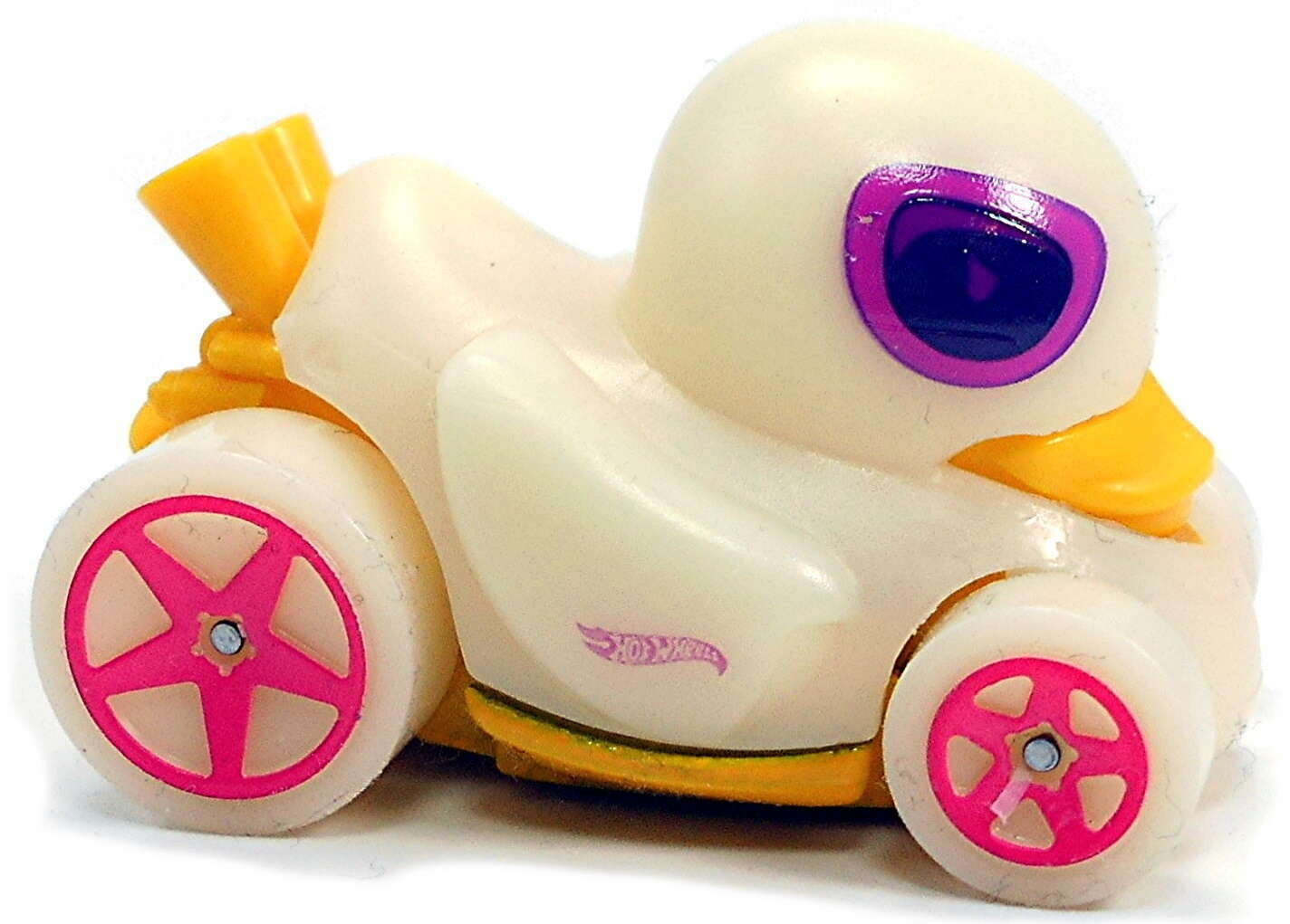 Hot Wheels 2021 - Collector # 111/250 - HW Glow Racers 5/5 - Duck N' Roll - Glow in the Dark - USA Card