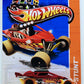 Hot Wheels 2013 - Collector # 088/250 - HW Stunt / Desert Force - Dune It Up - Satin Red - USA Card