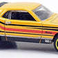 Hot Wheels 2014 - Collector # 097/250 - HW City / Mustang 50th - '70 Ford Mustang MACH 1 - Yellow / Red & Black Stripes - M5 Wheels - USA Card